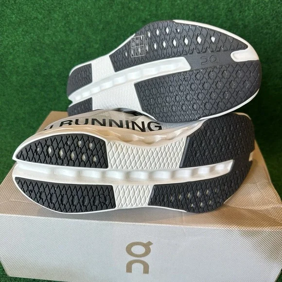 ON Running Cloudsurfer Next Sneakers Men's Size 9 M Gray White Cloud - NEW - Picture 5 of 7